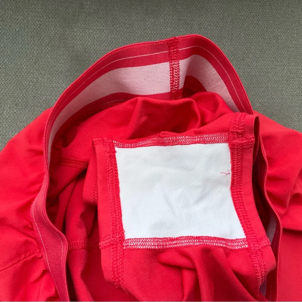 Alo Yoga Match Point Tennis Skirt Candy Red S